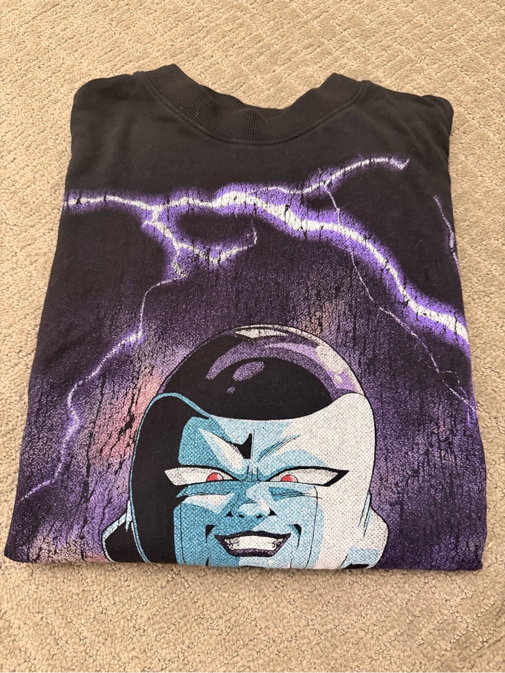 DARC SPORT X DRAGON BALL Z “FRIEZA ENERGY” OVERSIZED TEE - MEDIUM